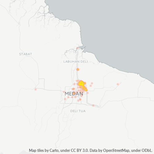 Dami ng Negosyo sa Postal Code 20221 - Medan, Sumatera Utara