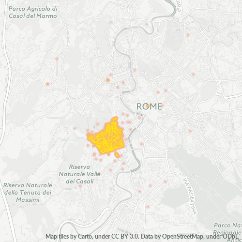 Dami ng Negosyo sa Postal Code 00152 - Roma, Lazio