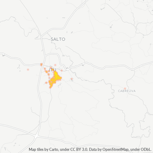 Dami ng Negosyo sa Postal Code 13309-000 - Itu, São Paulo