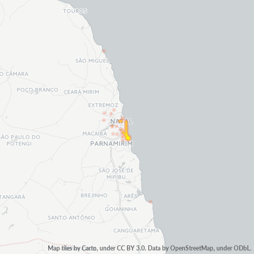 Dami ng Negosyo sa Postal Code 59090-000 - Natal, Rio Grande do Norte