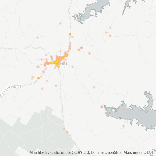 Mkusanyiko wa Biashara katika Posta 75948 - Hemphill, Texas