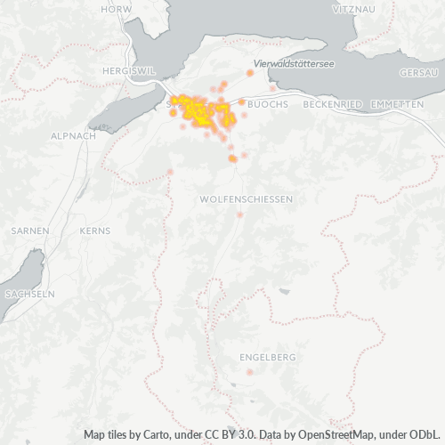 Dami ng Negosyo sa Postal Code 6370 - Stans, Kanton Nidwalden