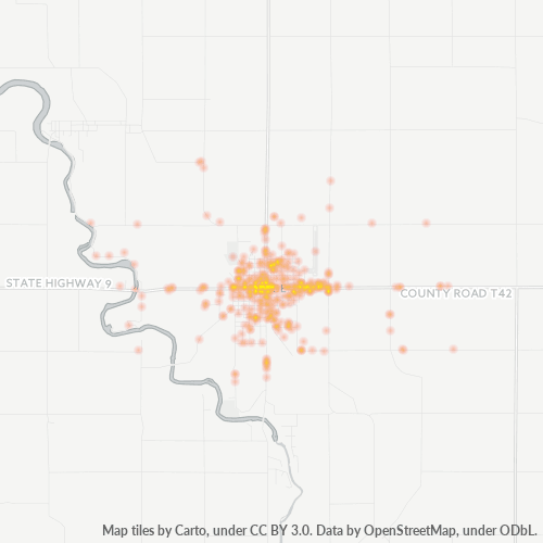 Mkusanyiko wa Biashara katika Posta 50461 - Osage, Iowa