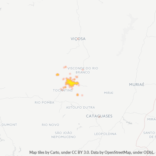 Dami ng Negosyo sa Postal Code 36500-000 - Ubá, Minas Gerais