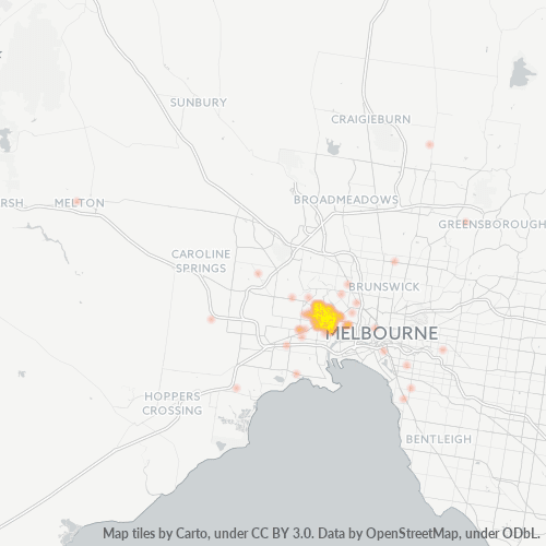 Dami ng Negosyo sa Postal Code 3011 - Footscray, Victoria