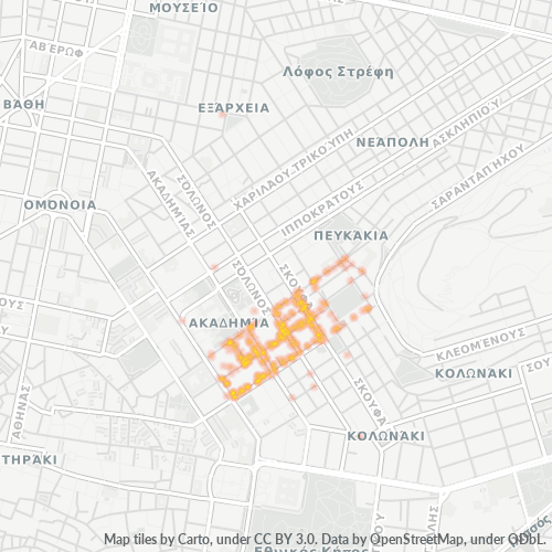 Dami ng Negosyo sa Postal Code 106 72 - Atenas, Attica
