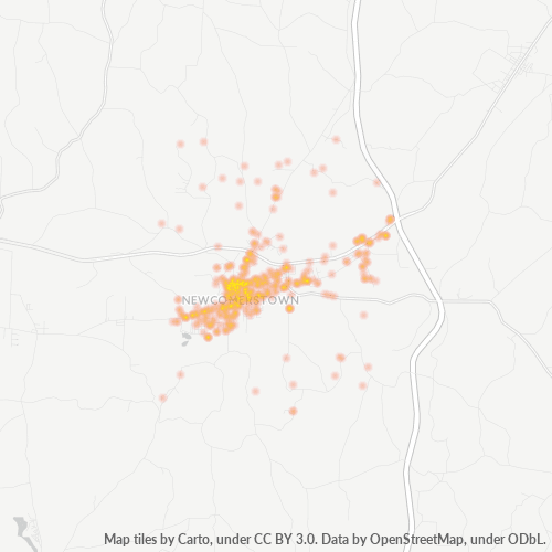 Mkusanyiko wa Biashara katika Posta 43832 - Newcomerstown, Ohio