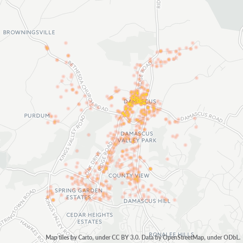 Mkusanyiko wa Biashara katika Posta 20872 - Damascus, Maryland