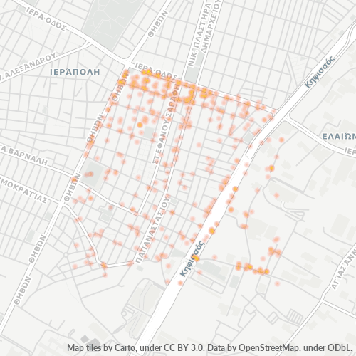 Dami ng Negosyo sa Postal Code 122 41 - Aigáleo, Attica
