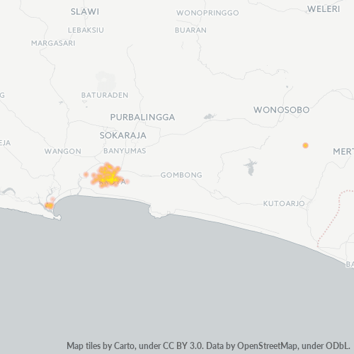 Dami ng Negosyo sa Postal Code 53282 - Cilacap, Provinsi Jawa Tengah