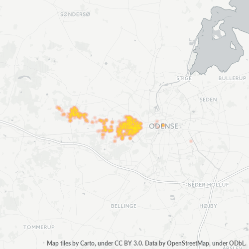 Mkusanyiko wa Biashara katika Posta 5200 - Odense, Region Syddanmark