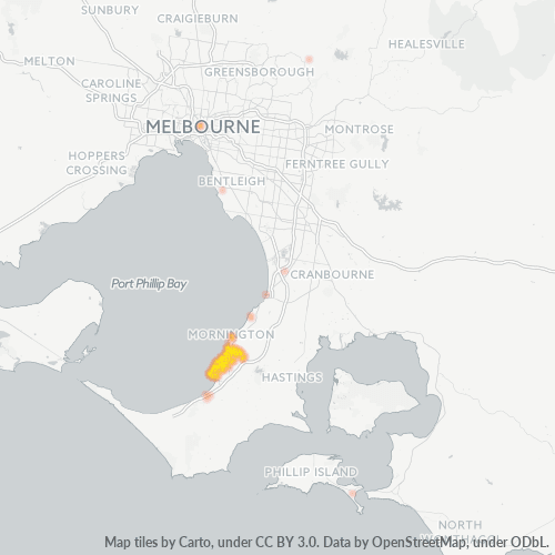 Dami ng Negosyo sa Postal Code 3934 - Mount Martha, Victoria