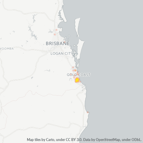 Dami ng Negosyo sa Postal Code 4227 - Varsity Lakes, Queensland