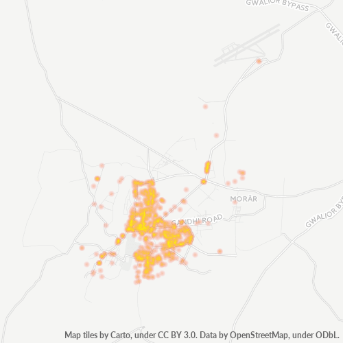 Dami ng Negosyo sa Postal Code 474002 - Gwalior, Madhya Pradesh