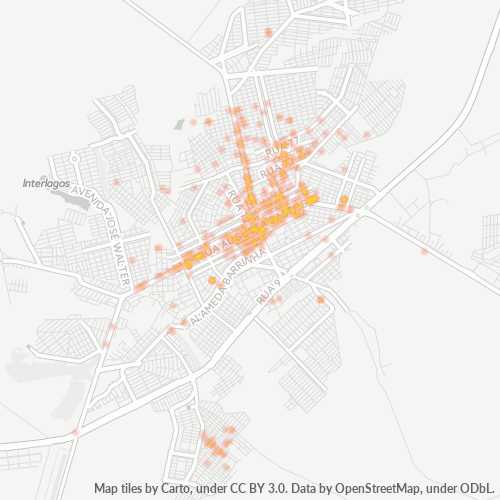 Dami ng Negosyo sa Postal Code 75903-000 - Rio Verde, Goiás