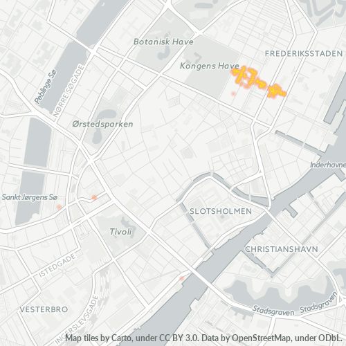 Dami ng Negosyo sa Postal Code 1302 - Copenhague, Region Hovedstaden