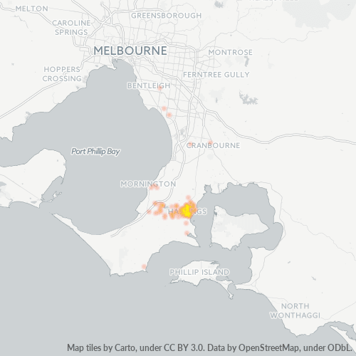 Dami ng Negosyo sa Postal Code 3915 - Frankston, Victoria