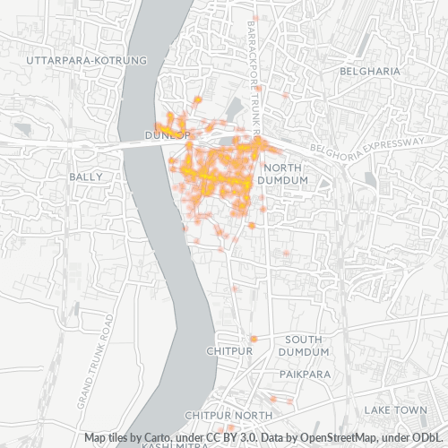 Dami ng Negosyo sa Postal Code 700035 - Kolkata, West Bengal