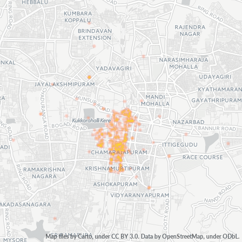 Dami ng Negosyo sa Postal Code 570005 - Mysore, State of Karnātaka