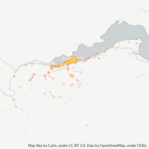 Dami ng Negosyo sa Postal Code E3N - Campbellton, New Brunswick