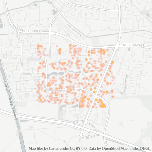 Dami ng Negosyo sa Postal Code 7609 - Almelo, Provincie Overijssel