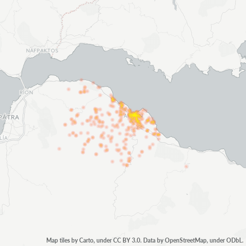 Dami ng Negosyo sa Postal Code 251 00 - Aígio, West Greece