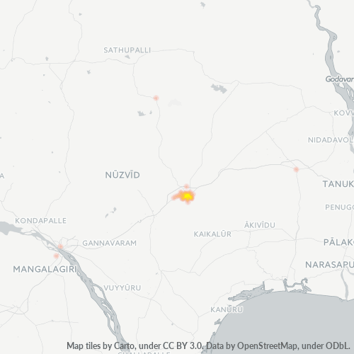 Dami ng Negosyo sa Postal Code 534001 - Ellore, Andhra Pradesh