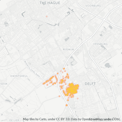 Dami ng Negosyo sa Postal Code 2635 - Den Hoorn, Provincie Zuid-Holland