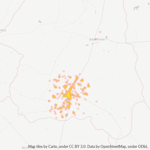 Dami ng Negosyo sa Postal Code 40120 - Phon, Changwat Khon Kaen