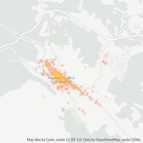 Dami ng Negosyo sa Postal Code 17430 - Espanya