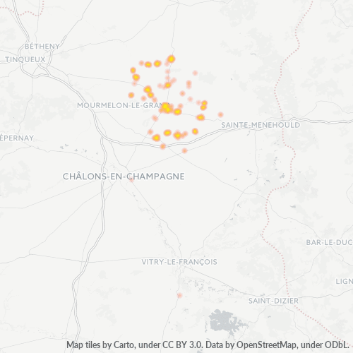 Dami ng Negosyo sa Postal Code 51600 - Somme-Suippe, Champagne-Ardenne