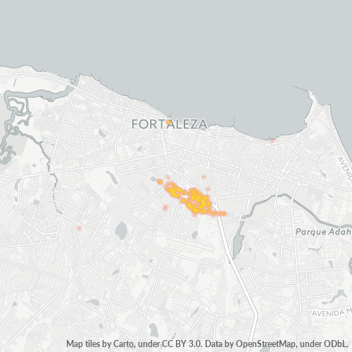 Business Concentration in Postal Code 60415-000 - Fortaleza, Ceará