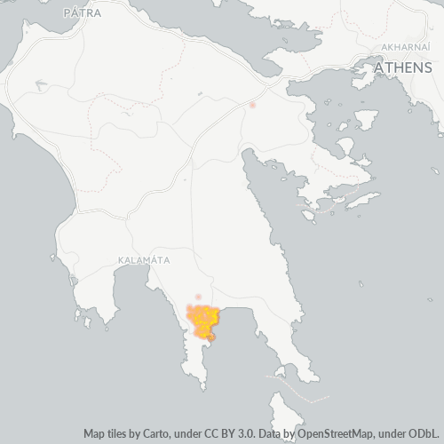 Dami ng Negosyo sa Postal Code 232 00 - Gythio, Peloponnese