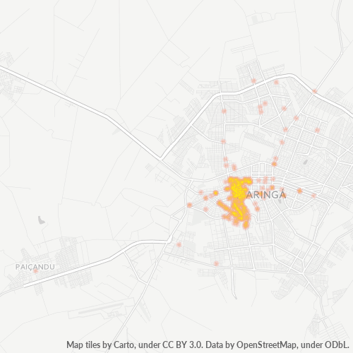 Dami ng Negosyo sa Postal Code 87014-000 - Maringá, Paraná