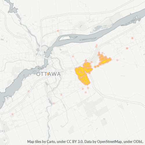 Dami ng Negosyo sa Postal Code K1B - Ottawa, Ontario