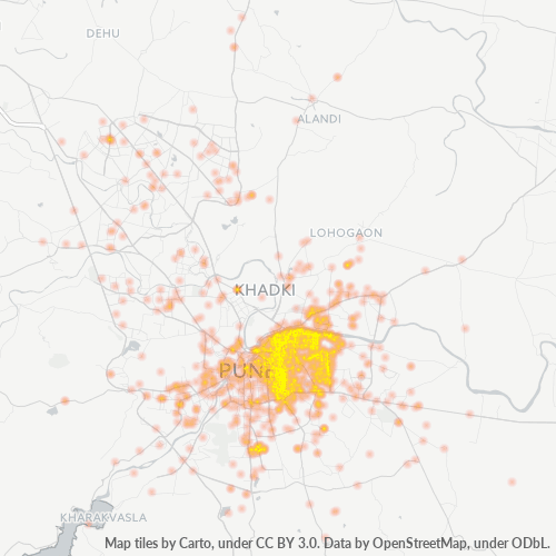 Dami ng Negosyo sa Postal Code 411001 - Pune, Maharashtra