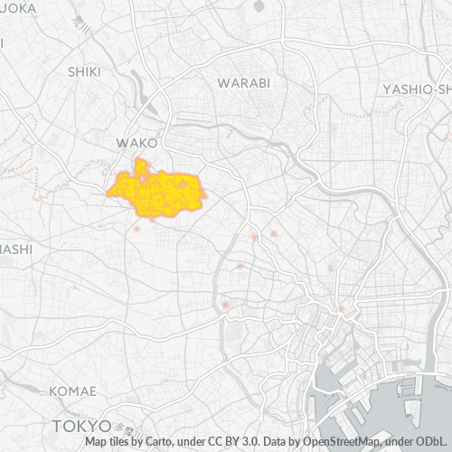 Dami ng Negosyo sa Postal Code 179 - Minamisenju, Tokyo Prefecture