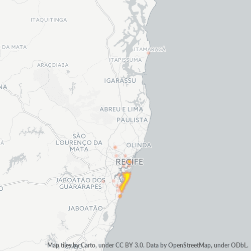 Dami ng Negosyo sa Postal Code 51011-000 - Recife, Pernambuco