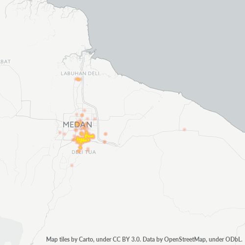 Dami ng Negosyo sa Postal Code 20219 - Medan, Sumatera Utara