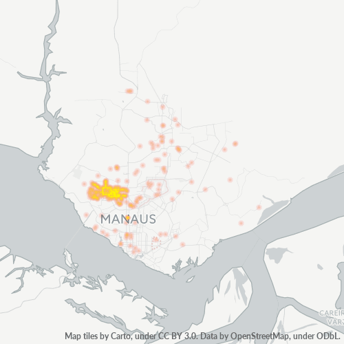 Dami ng Negosyo sa Postal Code 69043-000 - Manaus, Amazonas