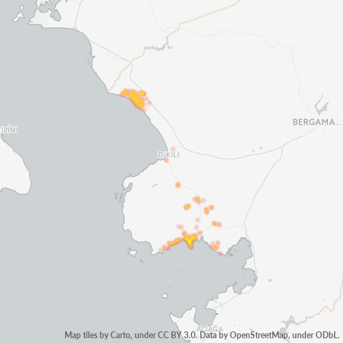 Dami ng Negosyo sa Postal Code 35985 - Dikili, İzmir Province
