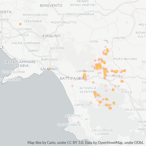 Dami ng Negosyo sa Postal Code 84020 - Colliano, Campania
