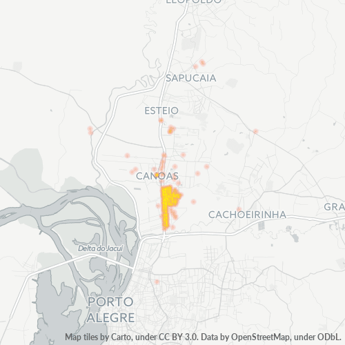 Dami ng Negosyo sa Postal Code 92110-000 - Canoas, Rio Grande do Sul