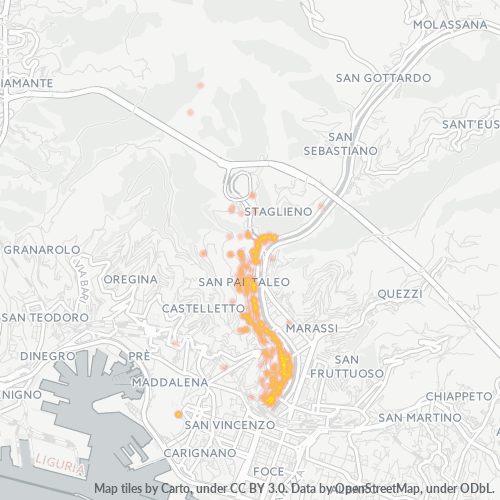 Dami ng Negosyo sa Postal Code 16137 - Genoa, Liguria