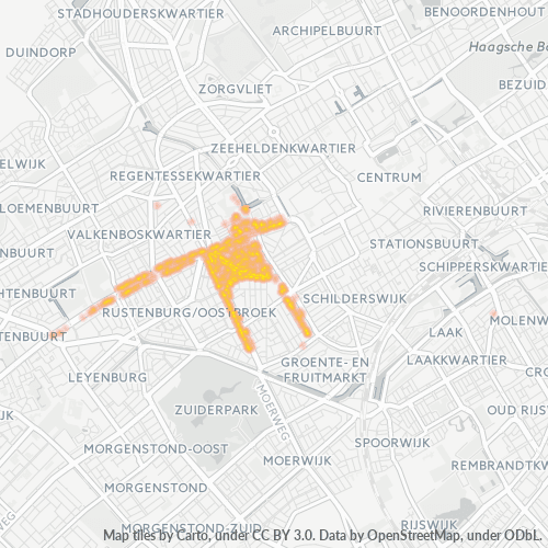 Dami ng Negosyo sa Postal Code 2571 - The Hague, Provincie Zuid-Holland