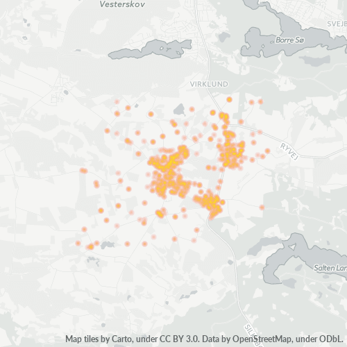 Mkusanyiko wa Biashara katika Posta 8653 - Them, Region Midtjylland