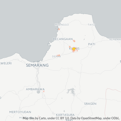 Dami ng Negosyo sa Postal Code 59317 - Kudus, Provinsi Jawa Tengah