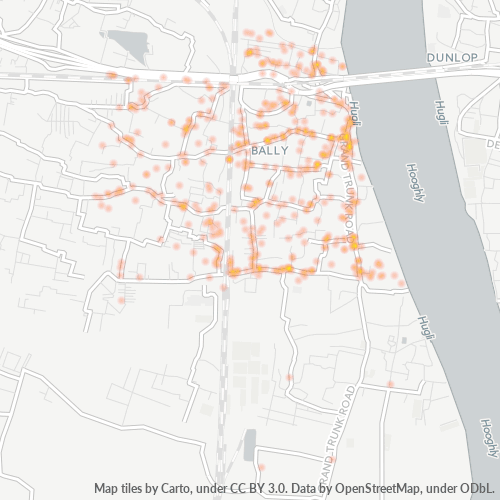Dami ng Negosyo sa Postal Code 711201 - Bāli, West Bengal