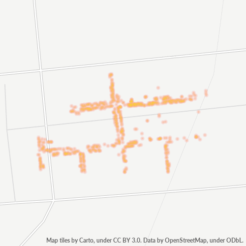 Business Concentration in Postal Code 256800 - Binzhou, Shandong