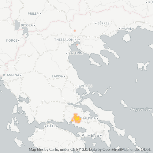 Dami ng Negosyo sa Postal Code 321 00 - Livadeiá, Central Greece
